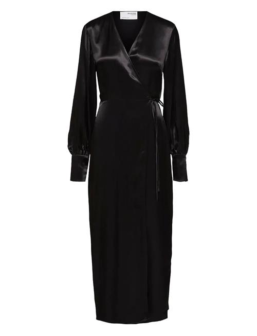 Selected | Slflyra Ls Ankle Wrap Dress B | 36