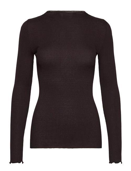 Rosemunde | Rwpearl Silk Ls T-Shirt | M