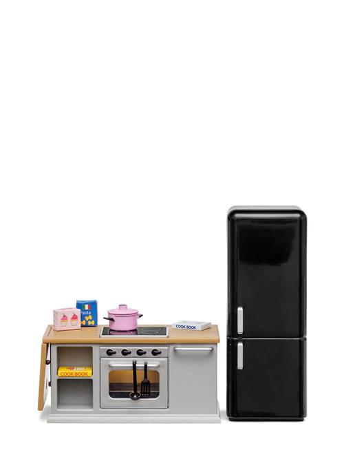 Lundby | Lundby Spis+Kylskåpsset Grå | 5X10.5X5CM