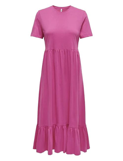 ONLY | Onlmay Life S/S Peplum Calf Dress Jrs | L