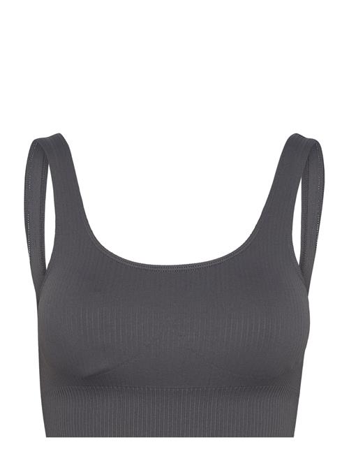 aim´n | Shadow Grey Ribbed Seamless Bra | L