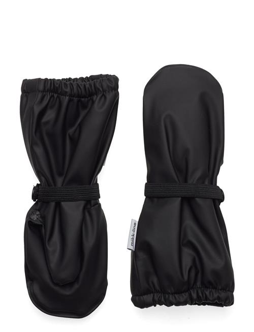 mikk-line | Pu Rain Mittens W. Fleece | 110/116