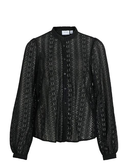 Vila | Vichikka Lace L/S Shirt- Noos | S