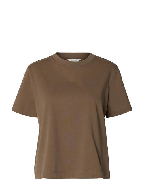 Selected | Slwessential Ss Boxy Tee Noos | S