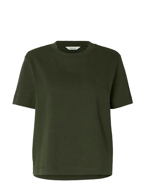Selected | Slwessential Ss Boxy Tee Noos | L
