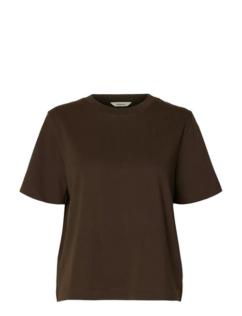 Selected | Slwessential Ss Boxy Tee Noos | XS