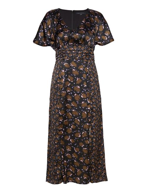 French Connection | Ingrid Inu Sat Drape Midi Dres | 10