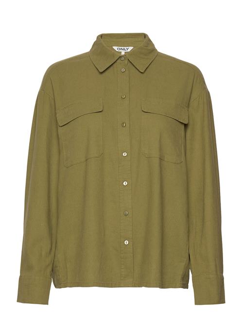 ONLY | Onlcaro L/S Ovs Linen Bl Shirt Cc Pnt | XS