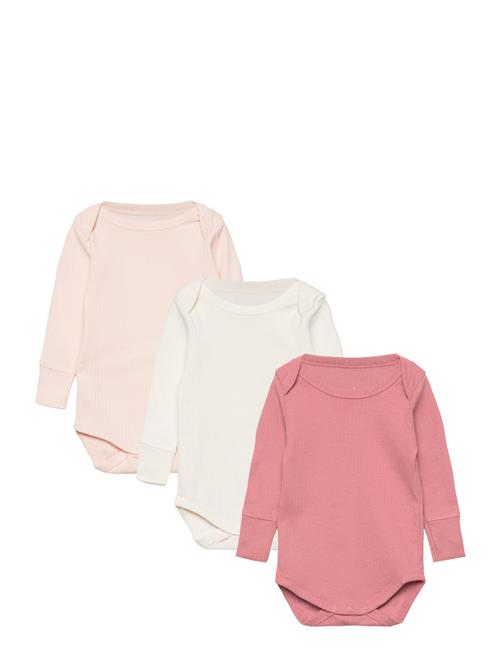 Copenhagen Colors | 3 Pack Rib Jersey Long Sleeve Body | 62