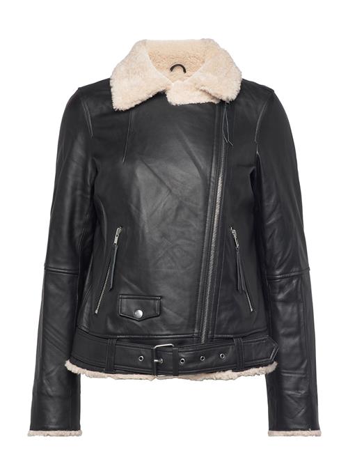 Jofama | Bea Shearling Leather Biker | 38