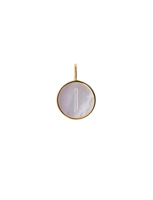 Design Letters | Pearl Charm Gold A-Z | ONE SIZE