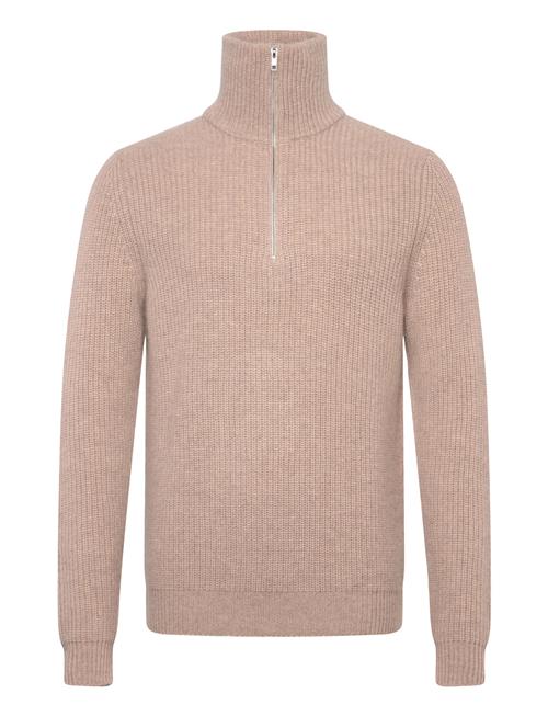 Davida Cashmere | Man Chunky Rib Half Zip | XL