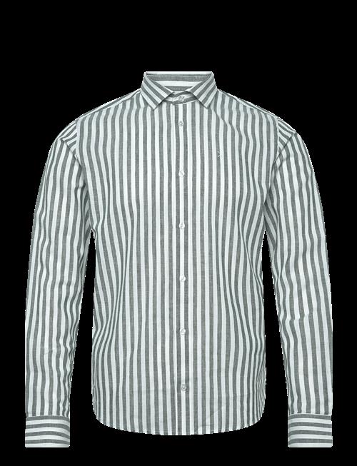 Clean Cut Copenhagen | Jamie Cotton Linen Striped Shirt Ls | S