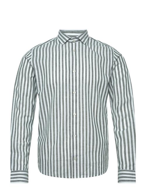 Clean Cut Copenhagen | Jamie Cotton/Linen Striped Shirt | XL