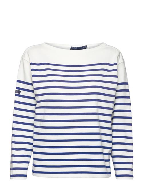 Polo Ralph Lauren | Striped Boatneck Mariner Tee | L