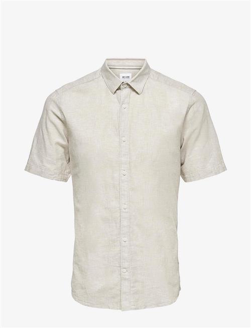ONLY & SONS | Onscaiden Life Ss Solid Linen Shirt Noos | XS