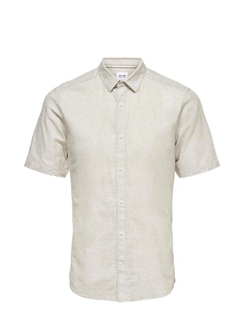 ONLY & SONS | Onscaiden Life Ss Solid Linen Blend Noos | L