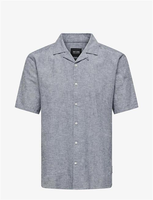 ONLY & SONS | Onscaiden Life Ss Solid Resort Linennoos | XS