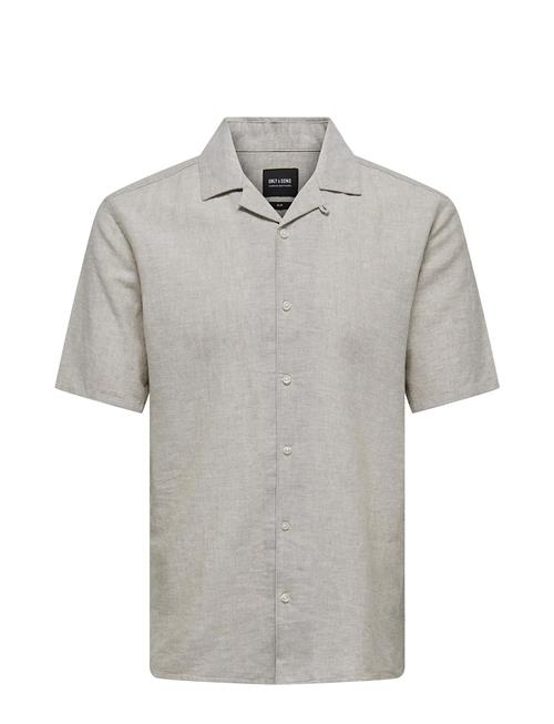ONLY & SONS | Onscaiden Ss Solid Resort Linen Noos | XXL