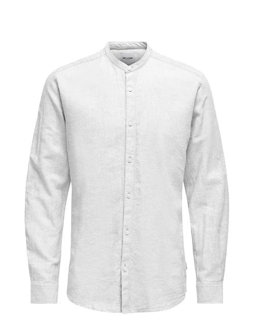 ONLY & SONS | Onscaiden Life Ls Linen Blend Mao Noos | XL