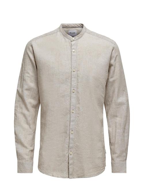 ONLY & SONS | Onscaiden Life Ls Linen Blend Mao Noos | XL