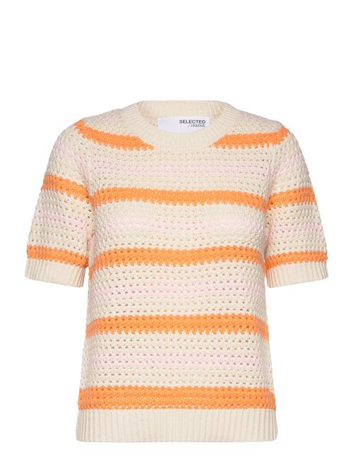 Selected | Slfalby Ss Knit O-Neck | XS