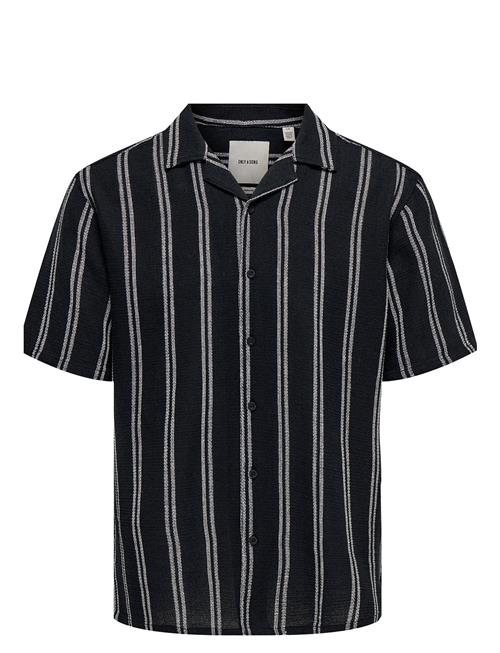 ONLY & SONS | Onstrev Life Reg Stripe Ss Shirt Noos | XXL