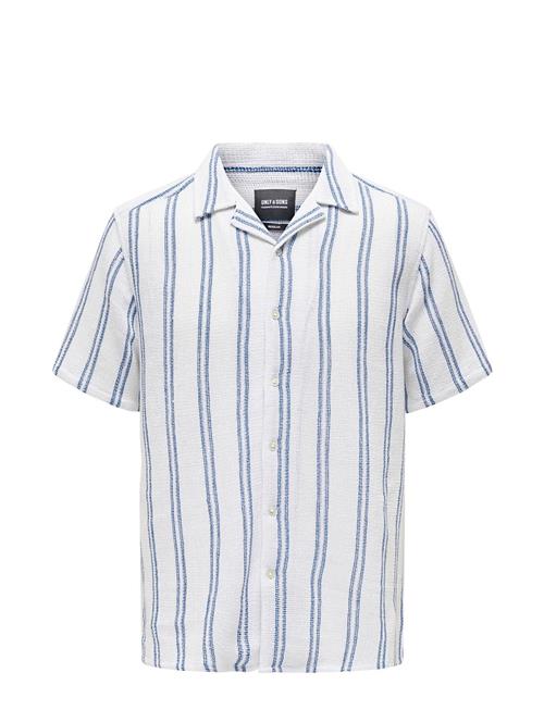 ONLY & SONS | Onstrev Life Reg Stripe Ss Shirt Noos | S