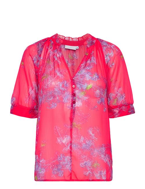 Coster Copenhagen | Top In Feather Bloom Print | 36