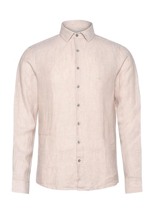 Calvin Klein | Linen Solid Slim Shirt | 41