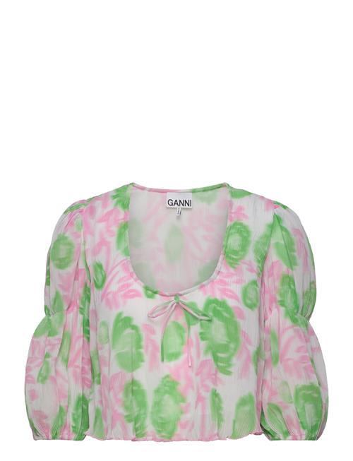 Ganni | Pleated Georgette | 40