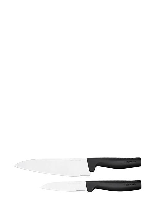 Fiskars | Hard Edge Knivsæt, 2 Dele – Stor Kokkekniv Og Grøntsagskniv | ONE SIZE