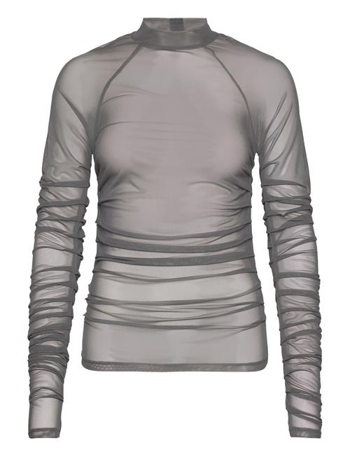 HAN Kjøbenhavn | Printed Mesh Plated Long Sleeve | 34