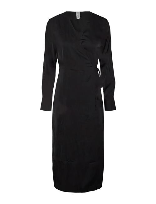 YAS | Yaspella Ls Wrap Midi Dress S. | M
