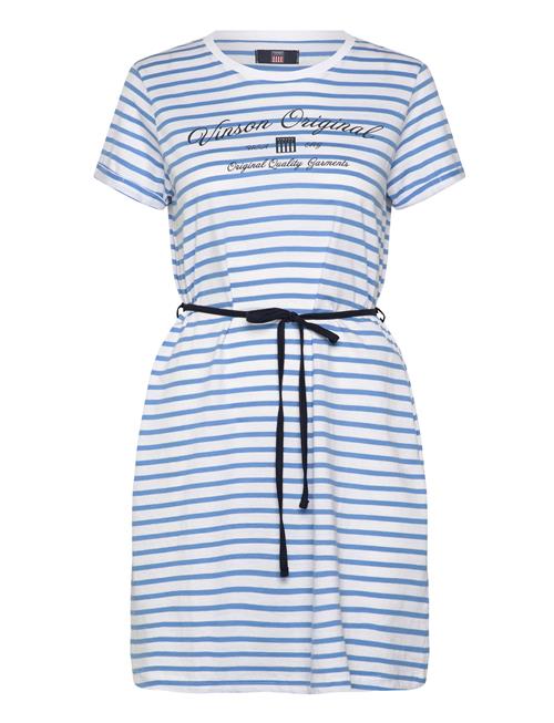 VINSON | Vin T-Shirt Dress Maika Stripe | S