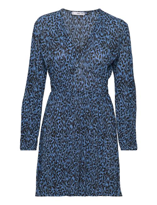 Mango | Textured Floral-Pattern Dress | XS