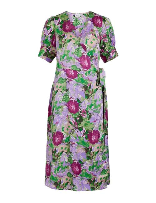 Vila | Vinaria S/S Wrap Midi Dress/Dc/Su | 38