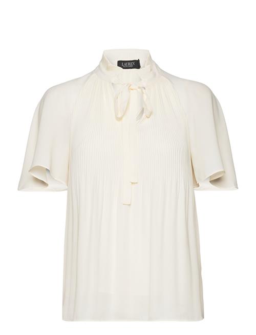 Lauren Ralph Lauren | Pleated Georgette Blouse | S