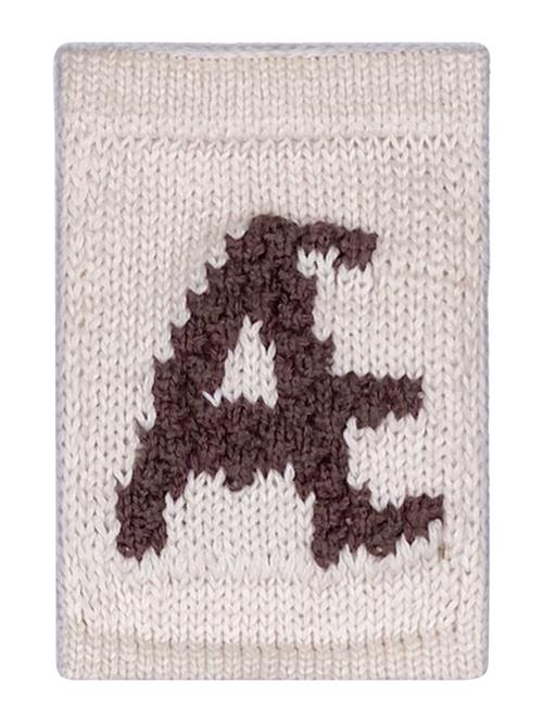 Smallstuff | Knitted Letter Æ, Nature | ONE SIZE 10 cm