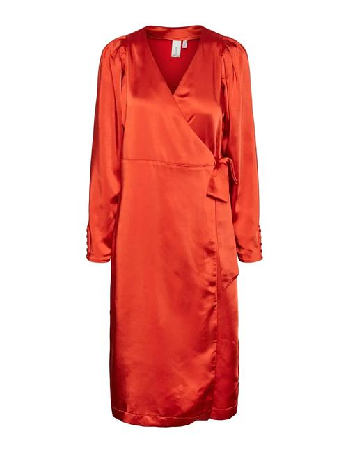 YAS | Yaspainterly Ls Wrap Midi Dess S. - Show | S