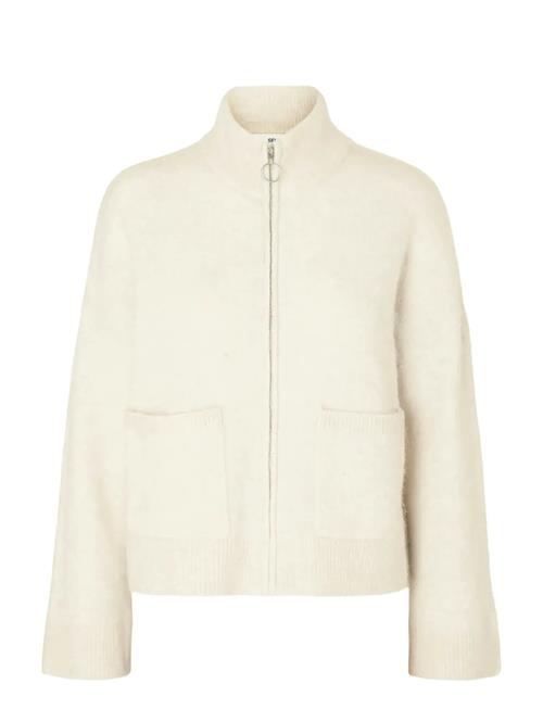 Selected | Slfsia Ras Ls Knit Zipper Cardigan Noos | M