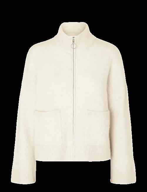 Selected | Slwsia Ras Ls Knit Zipper Cardigan Noos | M