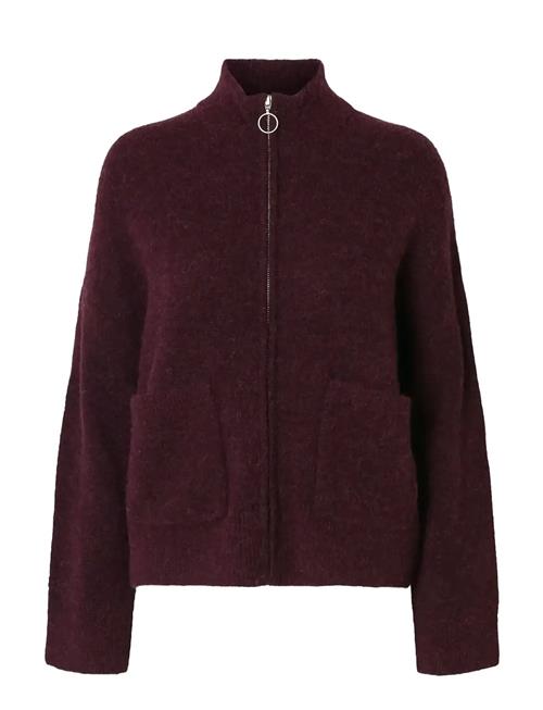 Selected | Slwsia Ras Ls Knit Zipper Cardigan Noos | M