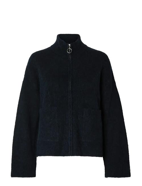 Selected | Slfsia Ras Ls Knit Zipper Cardigan Noos | M
