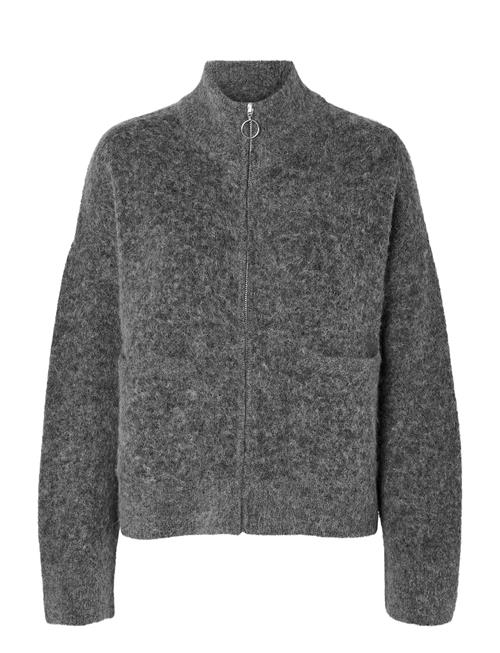 Selected | Slfsia Ras Ls Knit Zipper Cardigan Noos | M