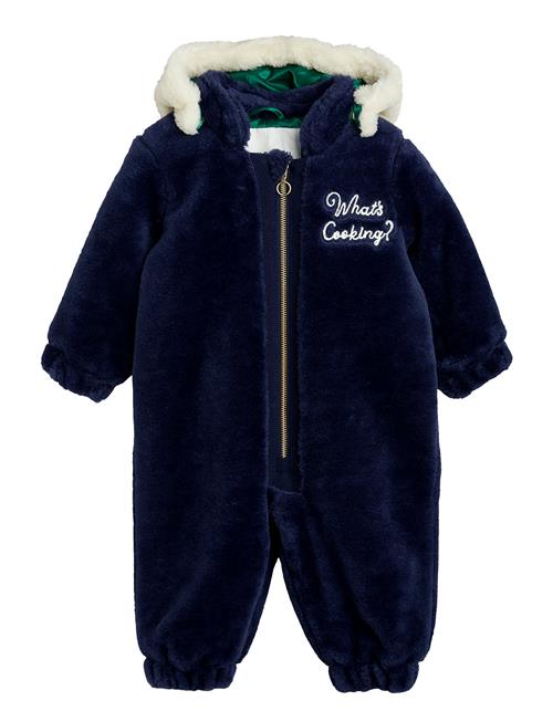 Mini Rodini | What's Cooking Faux Fur Baby Overall | 92