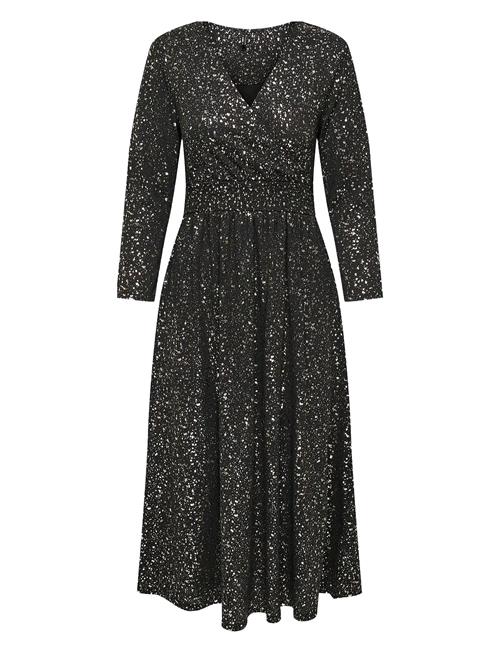 ONLY | Onlnew Pella L/S Foil Wrap Dress Jrs | XS