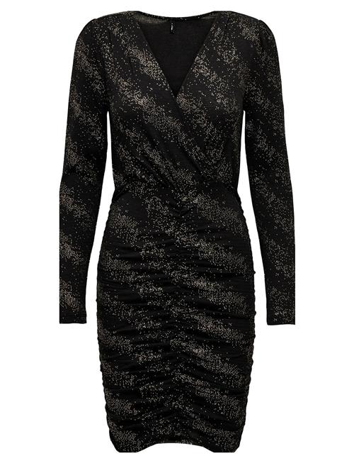 ONLY | Onlnew Pella L/S Wrap Foil Dress Jrs | XS