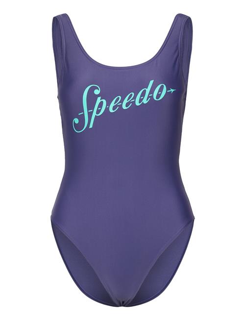 Speedo | Womens Logo Deep U-Back | 38
