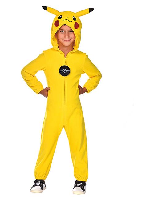 Amscan | Pokemon Pikachu One Pieces With Hood 4-6 | 104-116